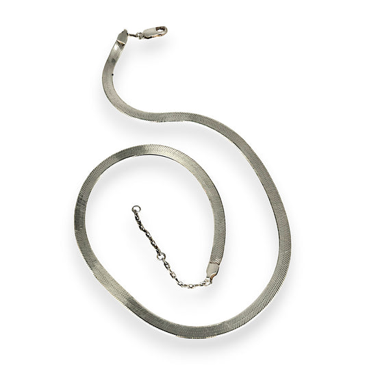 SILVER DEAL | Sterling Silver Snake Chain Length 40cm - 45cm