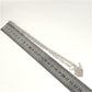 SILVER DEAL | Sterling Silver Solid Heart Toggle Necklace 42cm
