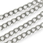 SILVER DEAL | Sterling Silver Refurbished Lustra Flat Curb Chain 59cm