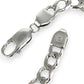 SILVER DEAL | Sterling Silver Refurbished Lustra Flat Curb Chain 59cm