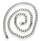 SILVER DEAL | Sterling Silver Refurbished Lustra Flat Curb Chain 59cm