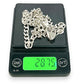 SILVER DEAL | Sterling Silver Refurbished Lustra Flat Curb Chain 59cm