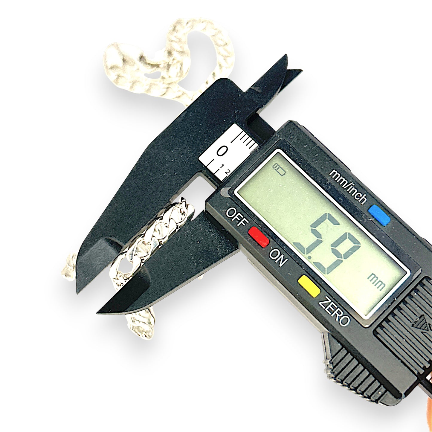 SILVER DEAL | Sterling Silver Refurbished Lustra Flat Curb Chain 59cm