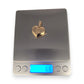 9ct Gold Rounded Large Heart Pendant. R # 672
