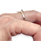 9ct Gold Heart Ring with Miniature Diamond, Size R. R # 679