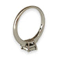 GOLD DEAL | 9ct White Gold Double Bezel Diamond Ring Valuation $950