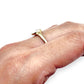 GOLD DEAL | 9ct Gold Twin Heart Elegance Diamond Ring Size O
