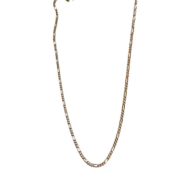 Elegant 9ct Gold Figaro 1-3 Chain