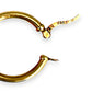 GOLD DEAL | 9ct (9K) Gold Classic Elegant Round Hoop Earrings
