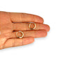 GOLD DEAL | 9K Gold Essential Huggie Hoop Earrings. 11.8mm