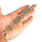 GOLD DEAL | FLASH SALE 9ct Gold Bar Gate Bracelet 51.63g Valuation $9,550