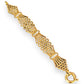 GOLD DEAL | FLASH SALE 9ct Gold Bar Gate Bracelet 51.63g Valuation $9,550