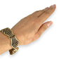 GOLD DEAL | FLASH SALE 9ct Gold Bar Gate Bracelet 51.63g Valuation $9,550