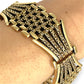 GOLD DEAL | FLASH SALE 9ct Gold Bar Gate Bracelet 51.63g Valuation $9,550