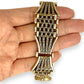 GOLD DEAL | FLASH SALE 9ct Gold Bar Gate Bracelet 51.63g Valuation $9,550