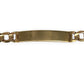 GOLD DEAL | 9K Gold ID Curb Bracelet Length 23cm Valuation $7,300