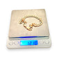 GOLD DEAL | 9ct (9K) Gold Urban Edge Round Curb Bracelet Length 22cm