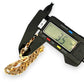 GOLD DEAL | NZ 9ct (9K) Gold Masculine 10.9mm Curb Link Refurbished 45.41g Bracelet 21cm