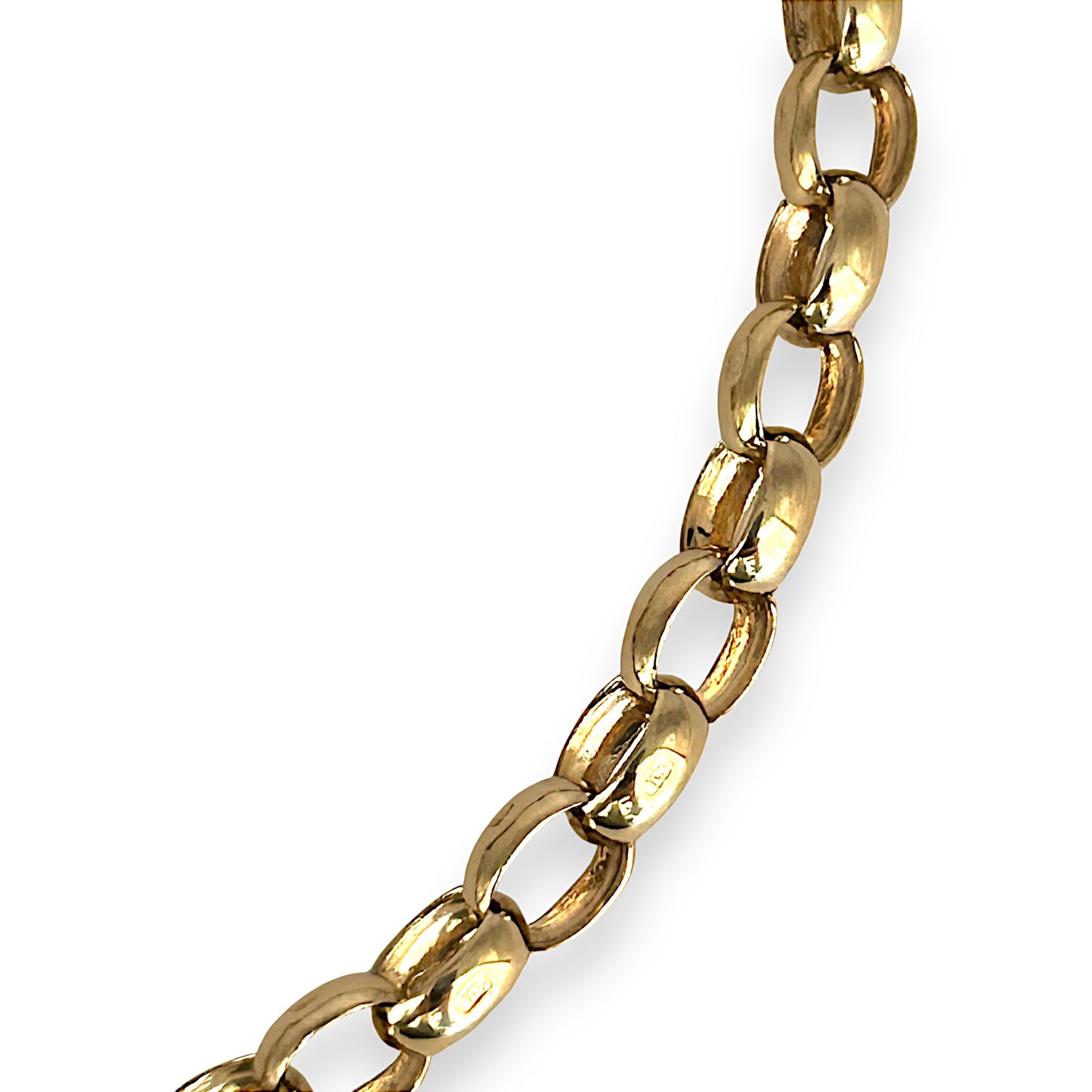 GOLD DEAL | 9K Gold Timeless Classic Belcher Bracelet Length 19cm Valuation $2,600