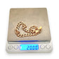 GOLD DEAL | 9ct (9K) Gold Rounded Curb Flat Link Bracelet 25cm
