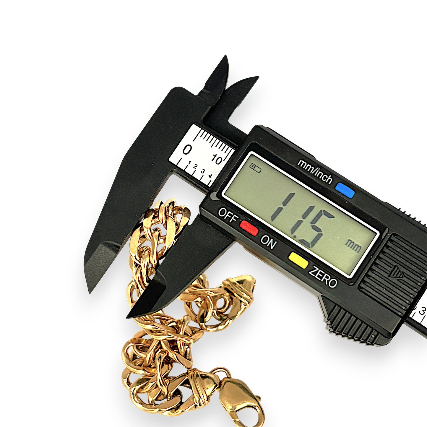 GOLD DEAL | 9ct (9K) Gold Commanding Curb Link Refurbished Bracelet Valuation $12,550