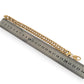 GOLD DEAL | 9ct (9K) Gold Commanding Curb Link Refurbished Bracelet Valuation $12,550