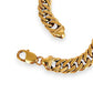 GOLD DEAL | 9ct (9K) Gold Commanding Curb Link Refurbished Bracelet Valuation $12,550