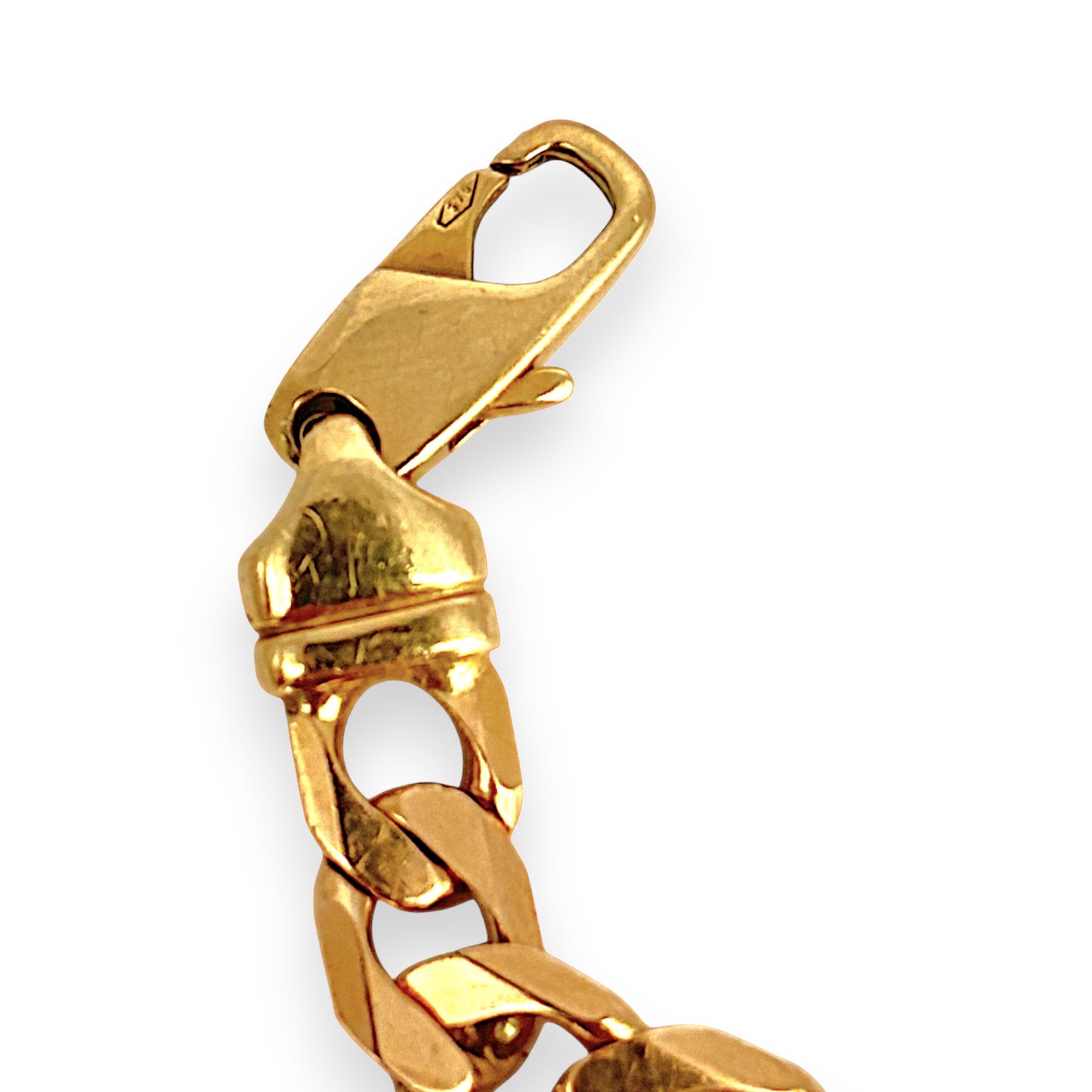 GOLD DEAL | 9ct (9K) Gold Rugged Luxury Curb Link Bracelet 20cm