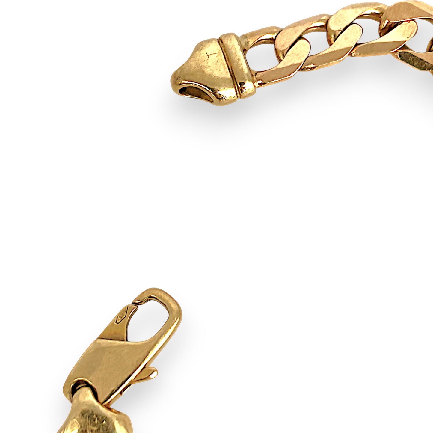 GOLD DEAL | 9ct (9K) Gold Rugged Luxury Curb Link Bracelet 20cm