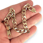 GOLD DEAL | 9ct (9K) Gold Rugged Luxury Curb Link Bracelet 20cm