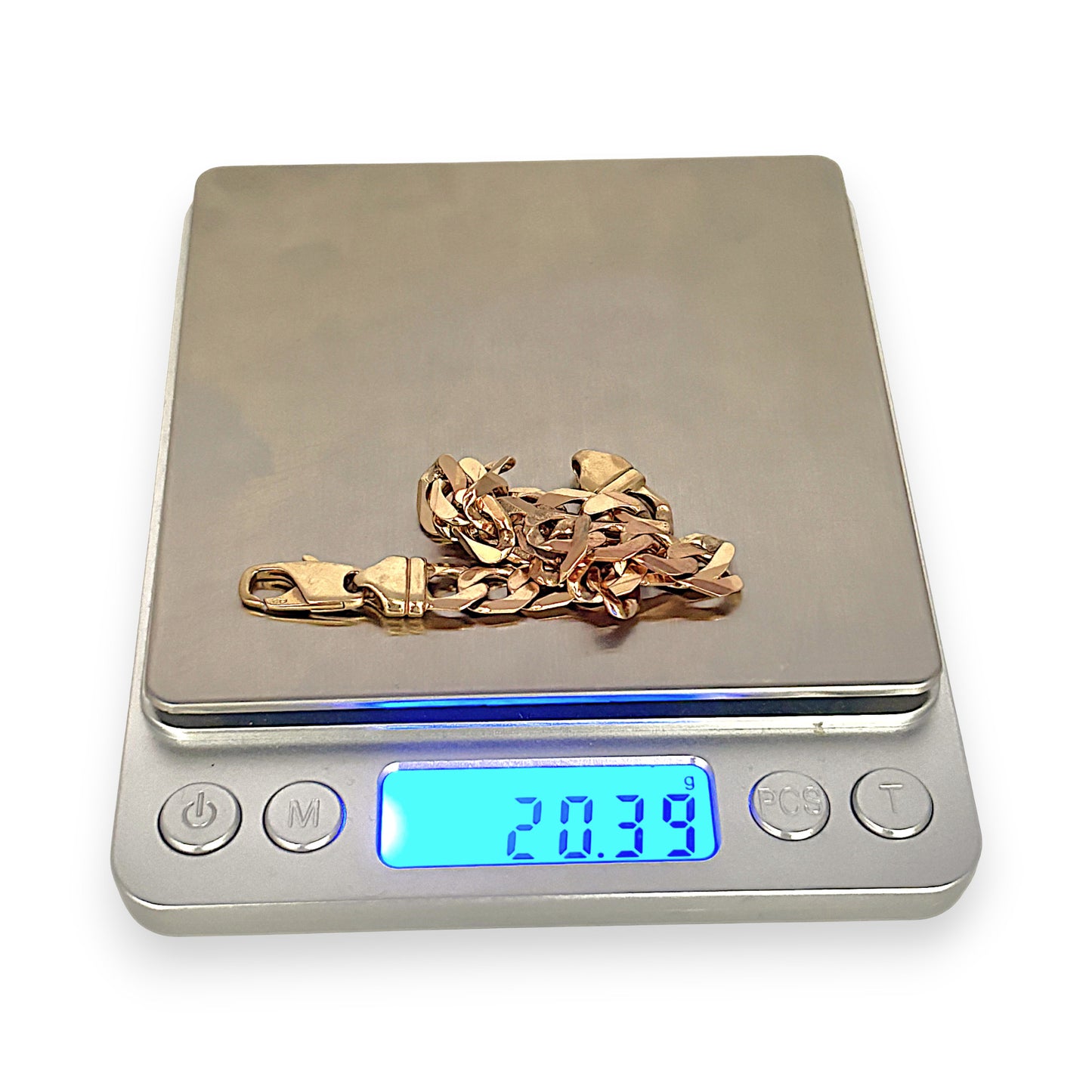 GOLD DEAL | 9ct (9K) Gold Rugged Luxury Curb Link Bracelet 20cm