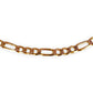GOLD DEAL | 9ct Gold Unoaerre Figaro Bracelet Length 25cm