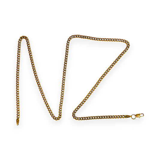 GOLD DEAL | 18ct (18K) Gold 49cm Sleek & Radiant Chain Refurbished