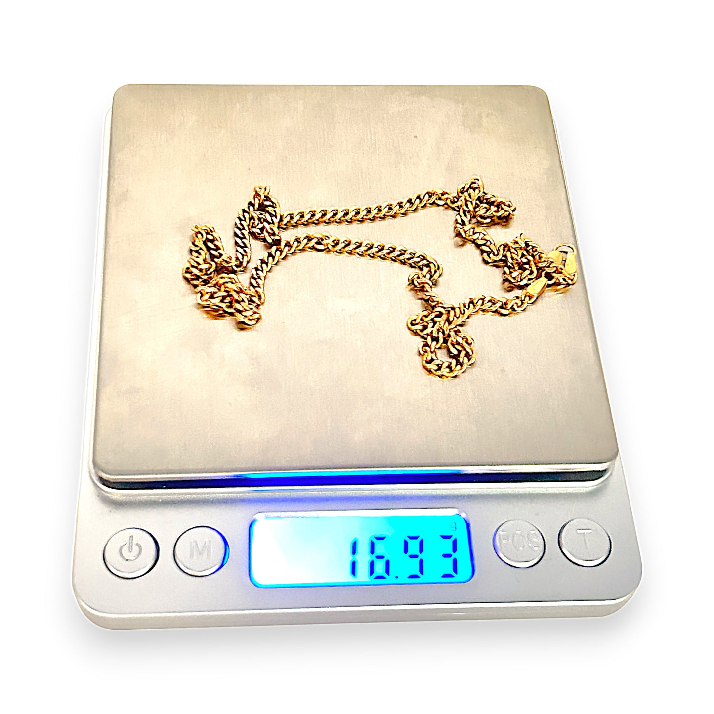 GOLD DEAL | 18ct (18K) Gold 49cm Sleek & Radiant Chain Refurbished