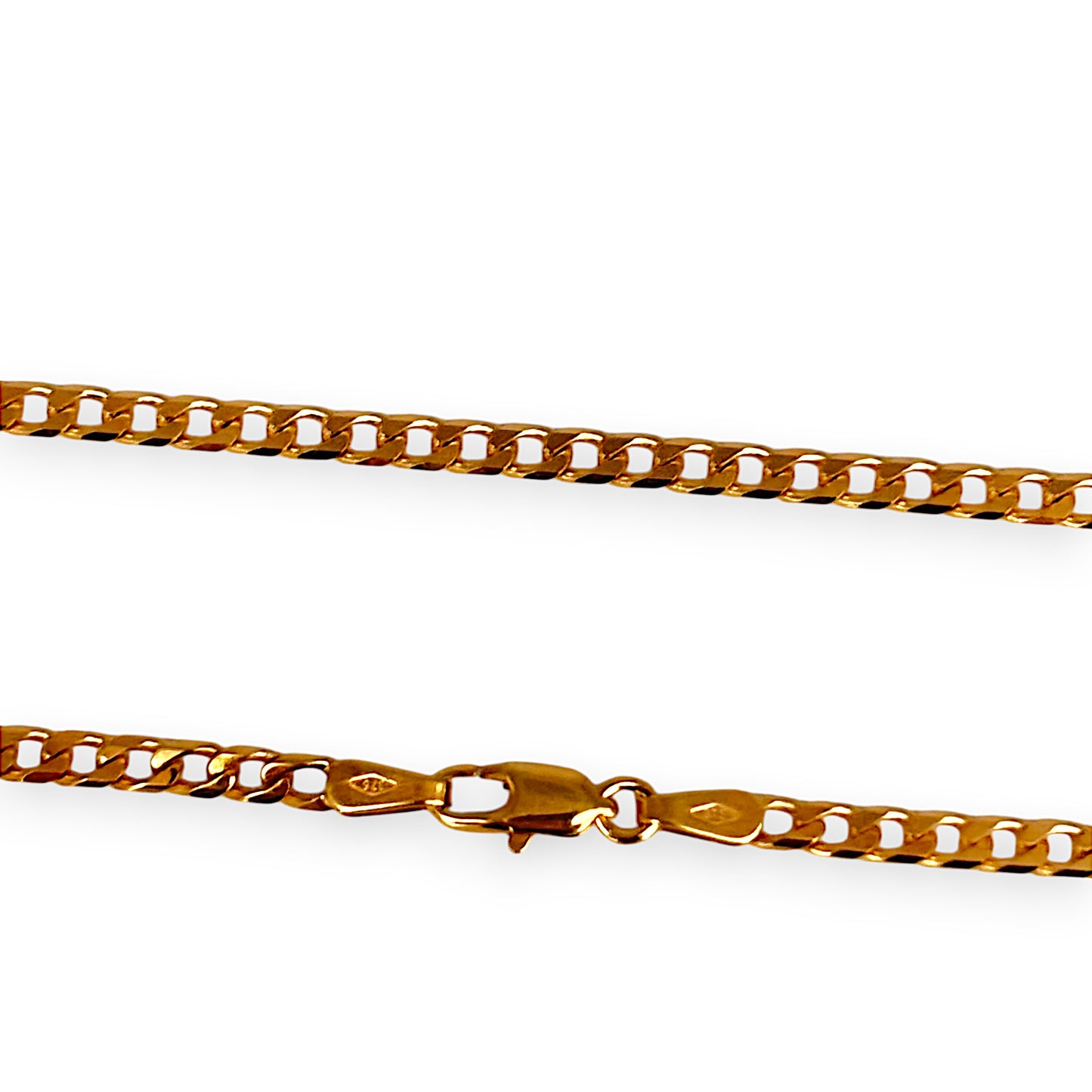 GOLD DEAL | 9ct (9K) Gold Refurbished 70cm Sleek Link Curb Chain