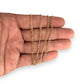 GOLD DEAL | 9ct (9K) Gold Refurbished 70cm Sleek Link Curb Chain