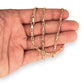 GOLD DEAL | 18ct (18K) Gold 50cm Infinity Twist Link Chain