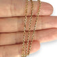 GOLD DEAL | FLASH SALE 18ct (18K) Gold 40cm Striking Chopin Chain