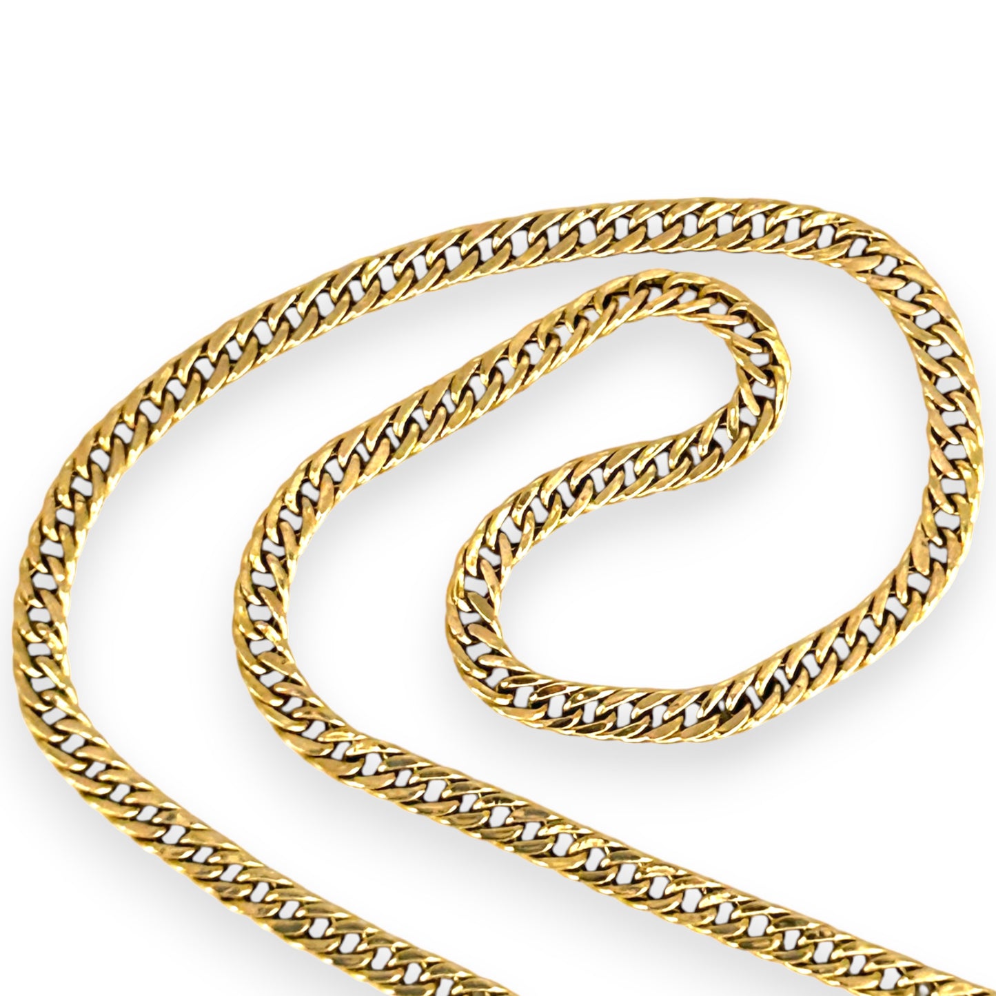 GOLD DEAL | 18ct (18K) Gold 51cm Golden Embrace Soft-Touch Cuban Chain