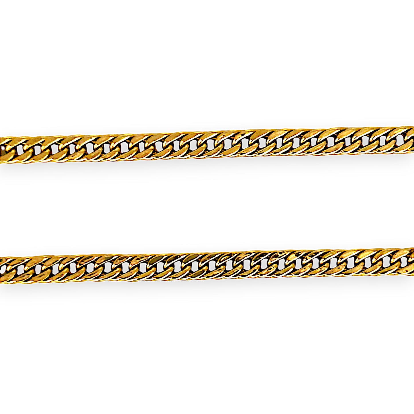 GOLD DEAL | 18ct (18K) Gold 51cm Golden Embrace Soft-Touch Cuban Chain