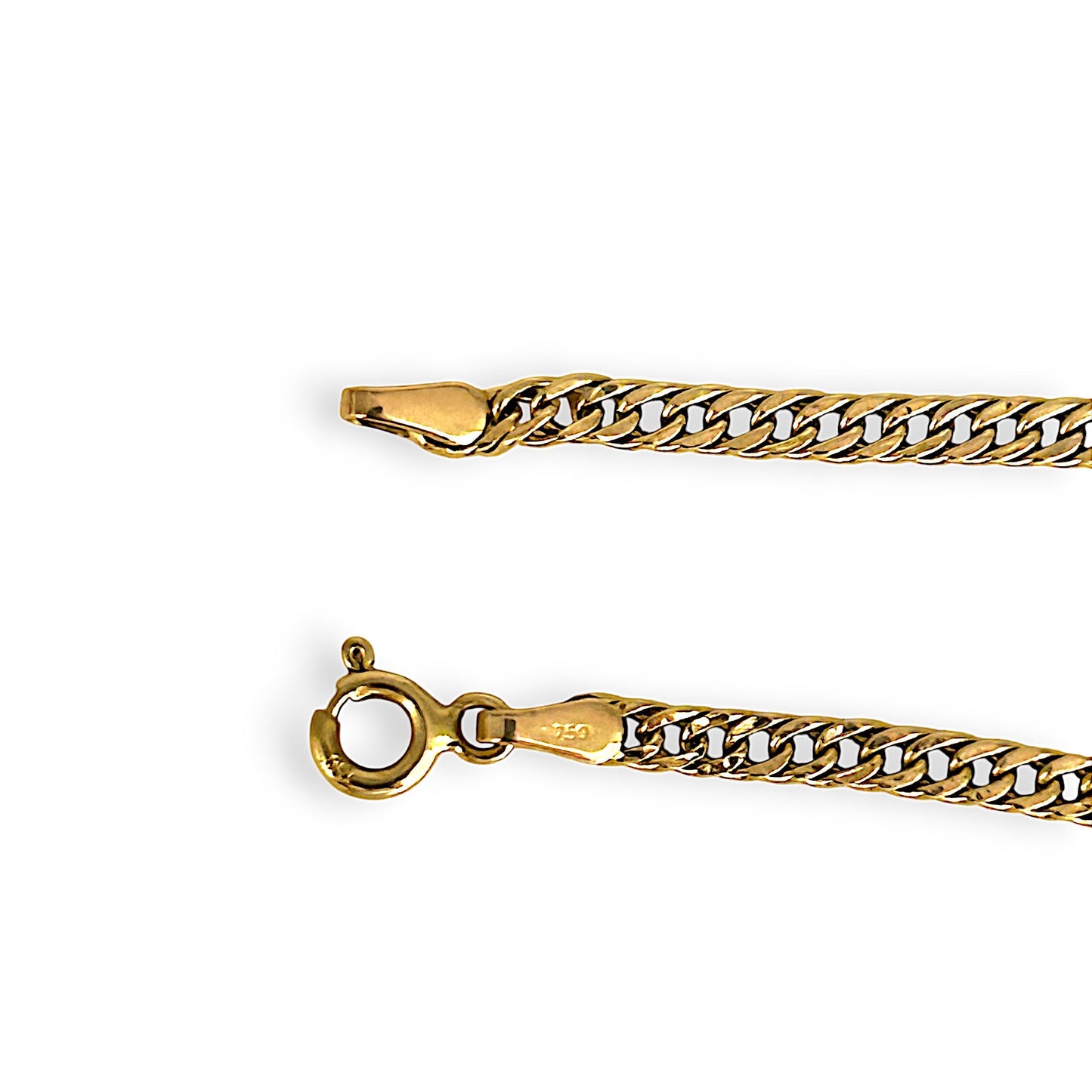 GOLD DEAL | 18ct (18K) Gold 51cm Golden Embrace Soft-Touch Cuban Chain