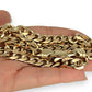 GOLD DEAL | FLASH SALE 9ct (9K) Gold 60cm Colossal Curb Link Chain Refurbished