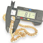 GOLD DEAL | FLASH SALE 9ct (9K) Gold 60cm Colossal Curb Link Chain Refurbished
