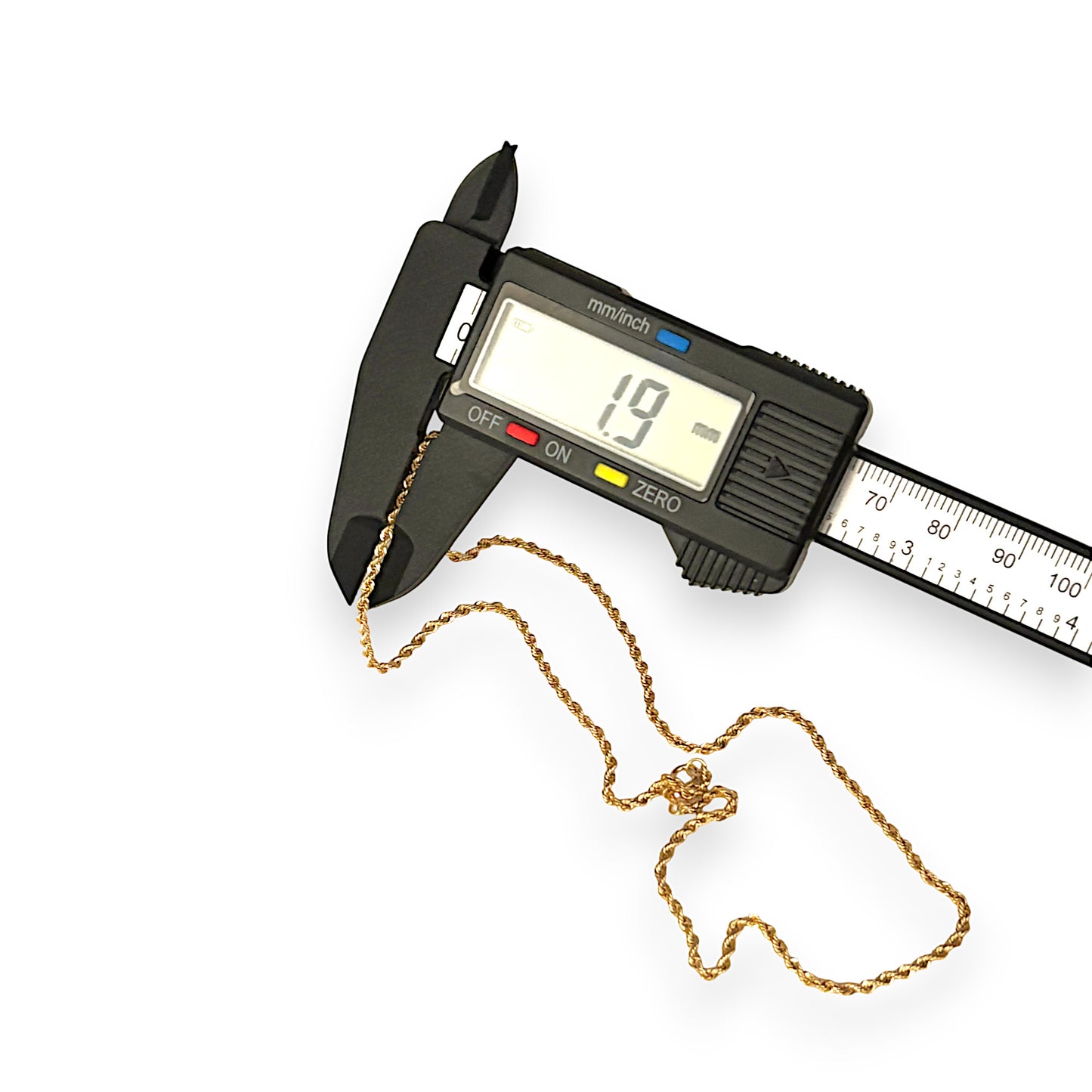 GOLD DEAL | 18K Gold As New 42cm Auric Rope Chain