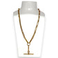 GOLD DEAL | FLASH SALE 9ct Gold Paper Clip Link Fob 45cm Chain Valuation $4,500