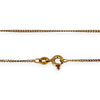 GOLD DEAL | 9ct Gold Curb Link Light Weight Solid Chain Length 48cm
