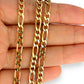 GOLD DEAL | 18ct (18K) Gold 54cm Silken Touch Figaro Chain Refurbished