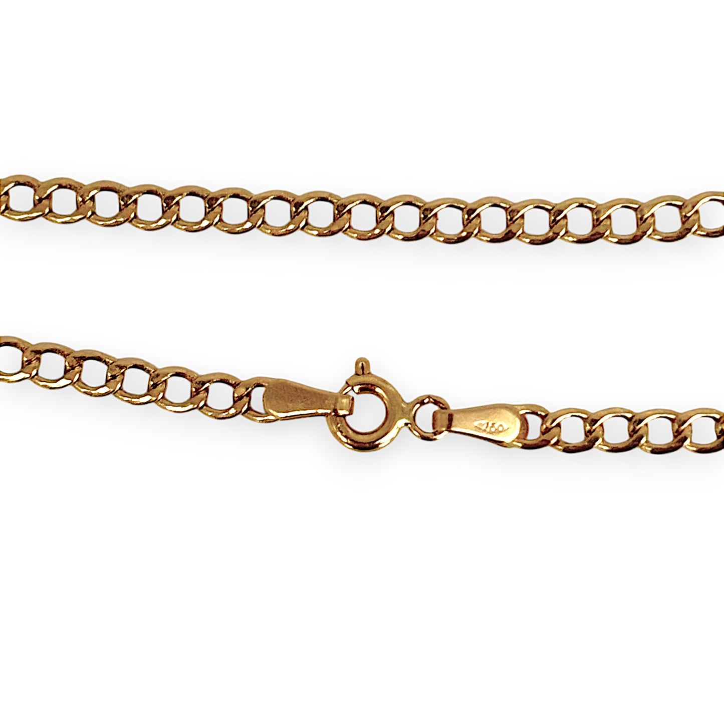 GOLD DEAL | 18K Gold As New 45cm Linea Cable Link Chain