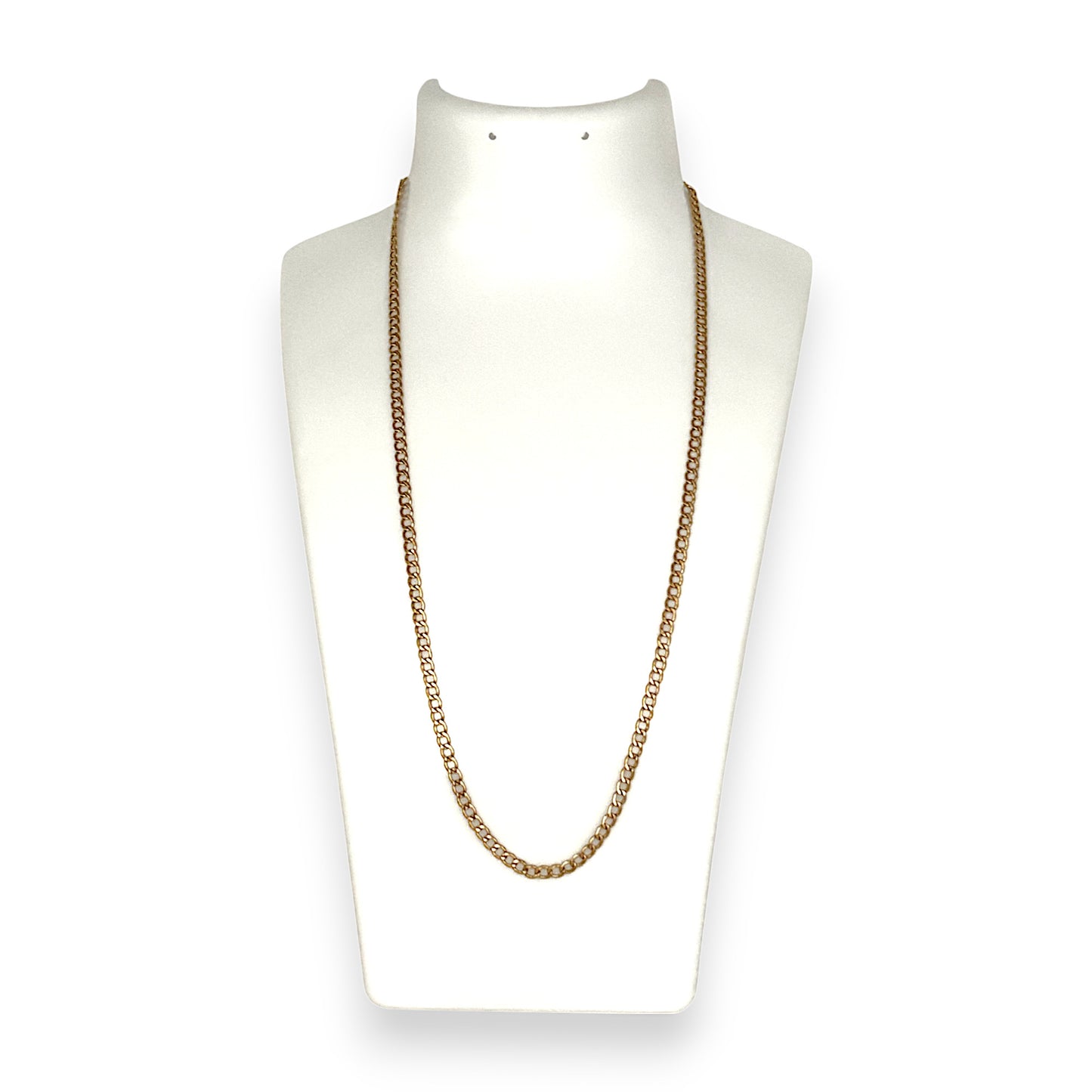 GOLD DEAL | 18K Gold As New 45cm Linea Cable Link Chain