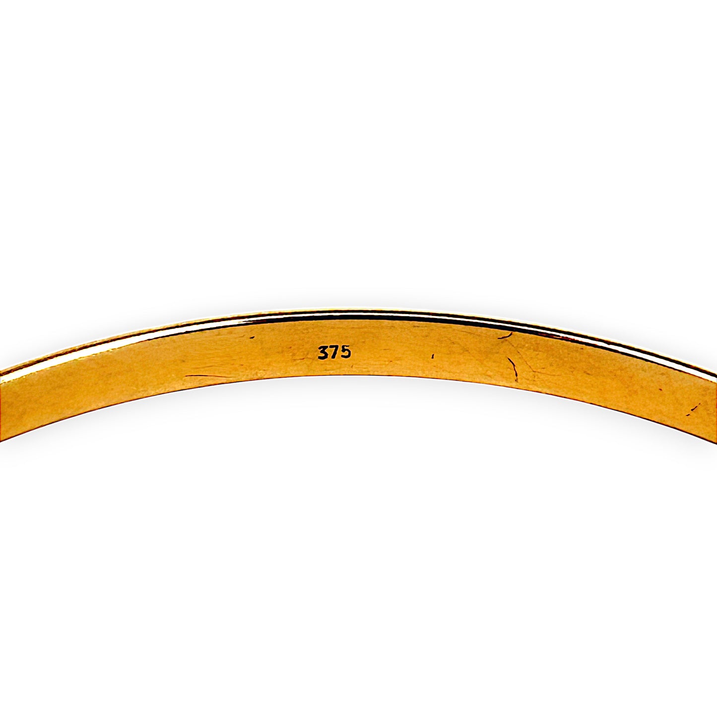GOLD DEAL | 9ct (9K) Gold 64.6cm Classic Radiance Bangle